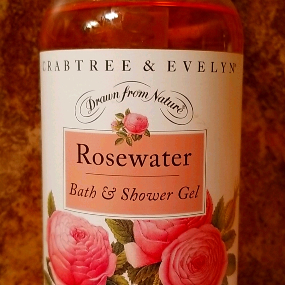 Rosewater bath gel